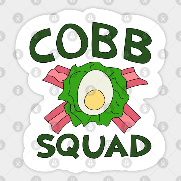 Cobb Squad Sticker by Yellow Hexagon Designs